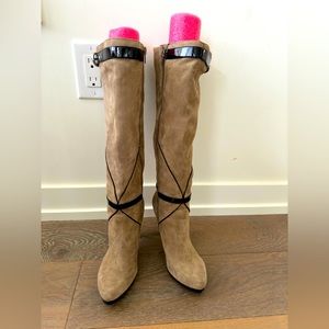 Brand New Suede Knee high boots